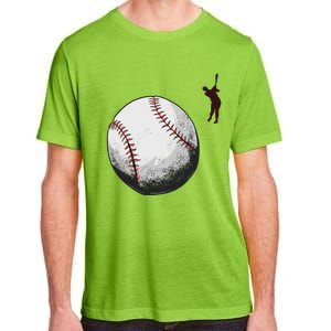 Baseball Softball Fan Batter Pitcher Catcher Trainer Gift Adult ChromaSoft Performance T-Shirt