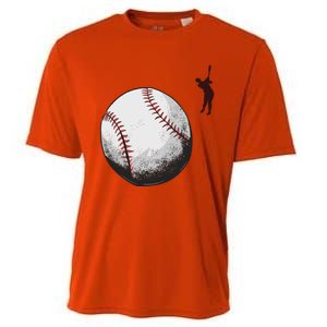 Baseball Softball Fan Batter Pitcher Catcher Trainer Gift Cooling Performance Crew T-Shirt