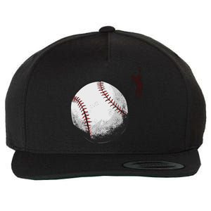 Baseball Softball Fan Batter Pitcher Catcher Trainer Gift Wool Snapback Cap