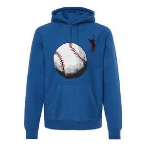 Baseball Softball Fan Batter Pitcher Catcher Trainer Gift Premium Hoodie