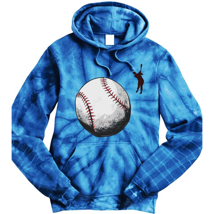 Baseball Softball Fan Batter Pitcher Catcher Trainer Gift Tie Dye Hoodie