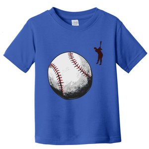 Baseball Softball Fan Batter Pitcher Catcher Trainer Gift Toddler T-Shirt