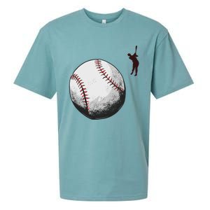 Baseball Softball Fan Batter Pitcher Catcher Trainer Gift Sueded Cloud Jersey T-Shirt