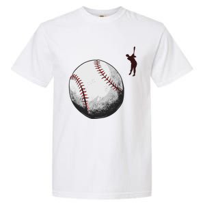 Baseball Softball Fan Batter Pitcher Catcher Trainer Gift Garment-Dyed Heavyweight T-Shirt