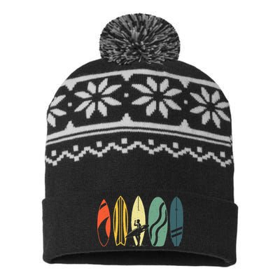 Best Surfboard For Men Women Kids Surfing Surfer Surfboard USA-Made Snowflake Beanie