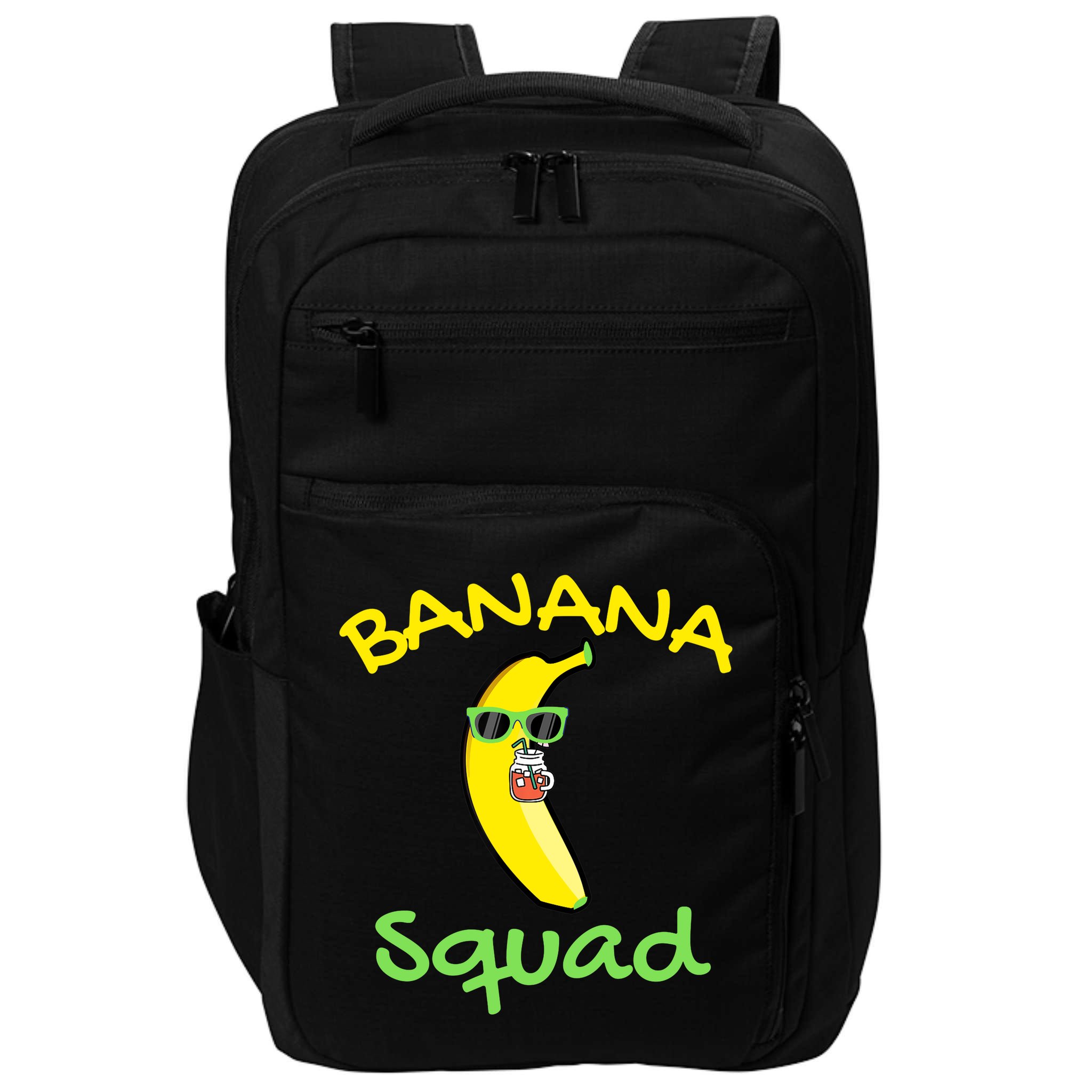 Banana Squad Food Summer Vacation Matching Fruit Lover Party Impact Tech Backpack