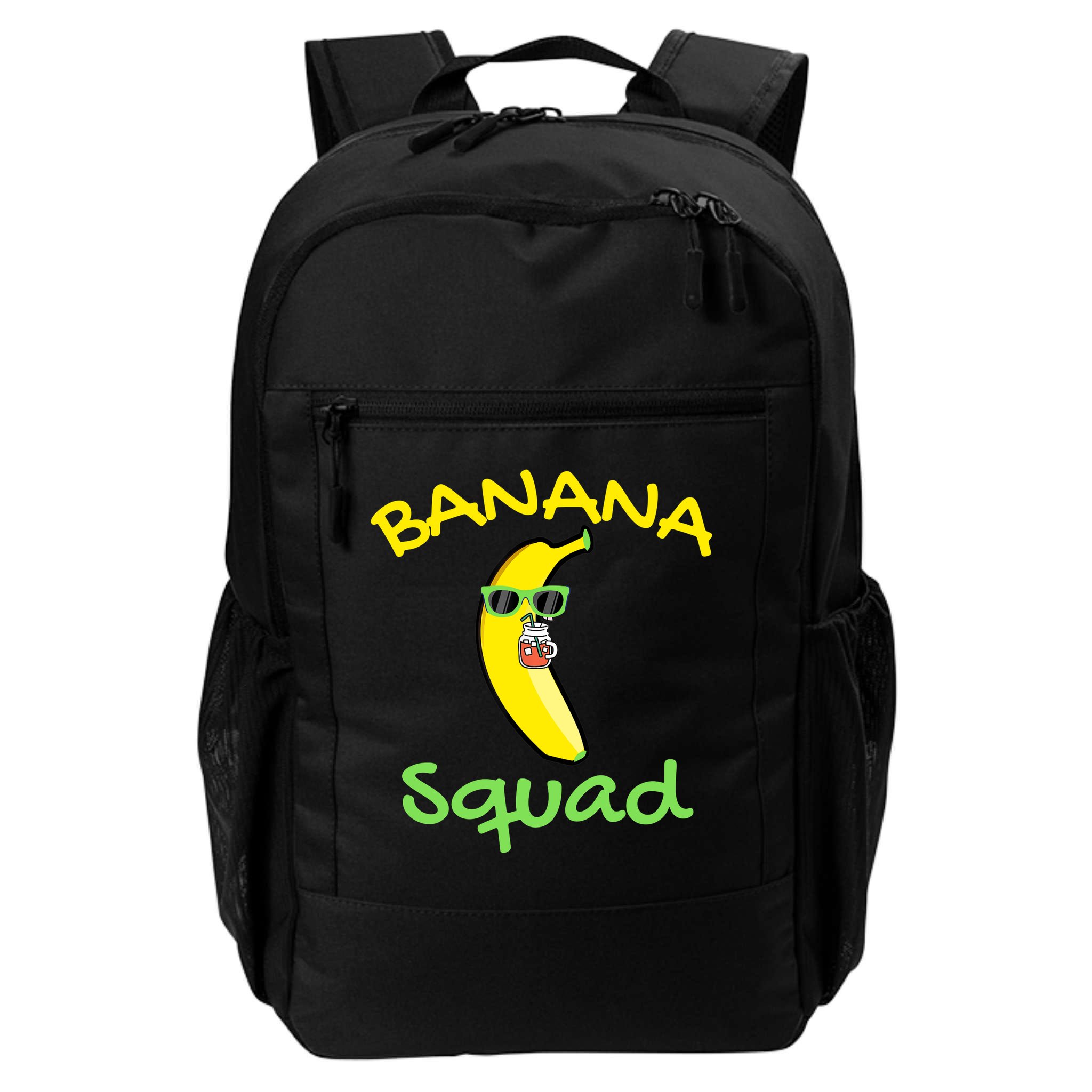 Banana Squad Food Summer Vacation Matching Fruit Lover Party Backpack