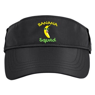 Banana Squad Food Summer Vacation Matching Fruit Lover Party Adult Drive Performance Visor