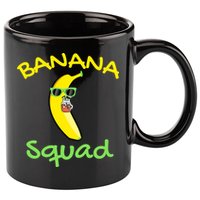 Banana Squad Food Summer Vacation Matching Fruit Lover Party 11oz C Handle Ceramic Mug