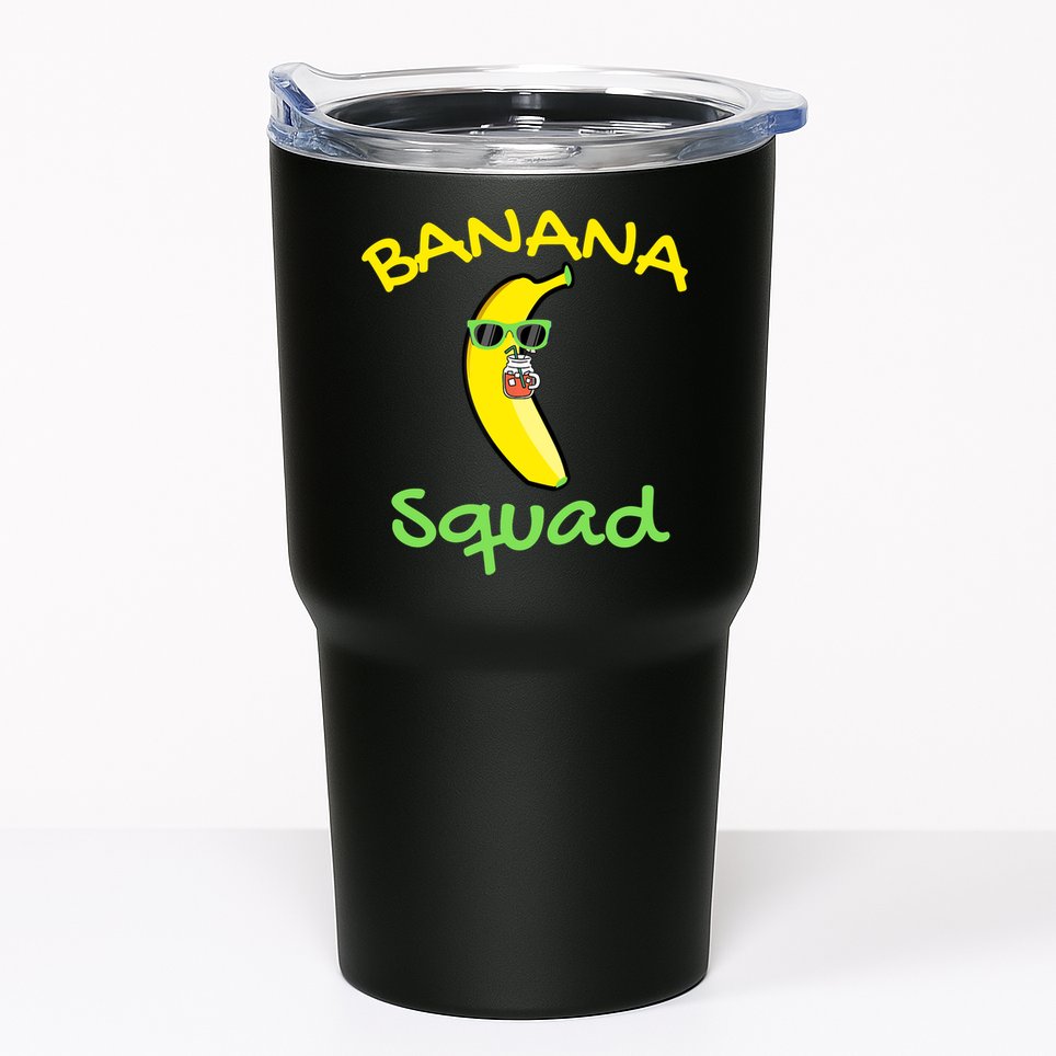 Banana Squad Food Summer Vacation Matching Fruit Lover Party Tumbler