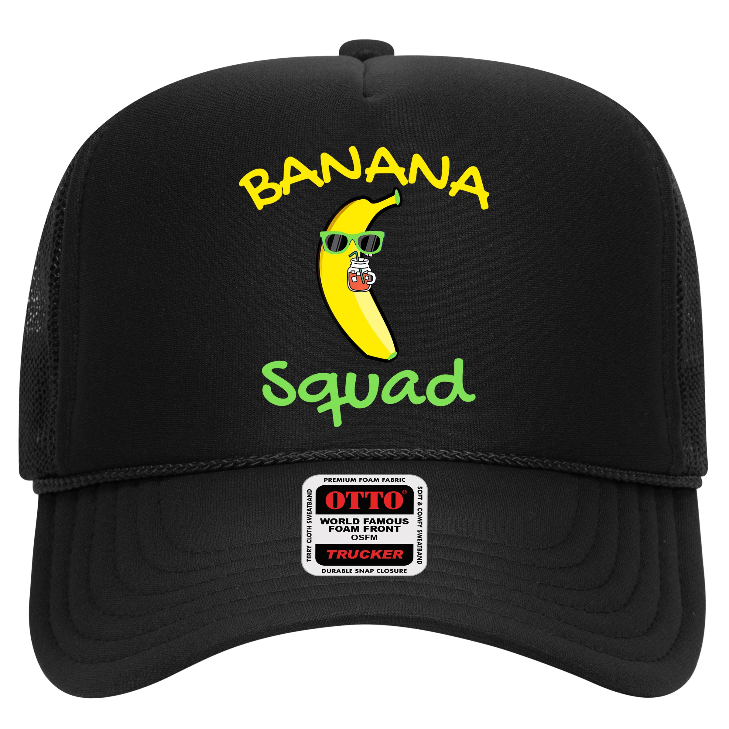 Banana Squad Food Summer Vacation Matching Fruit Lover Party Hat