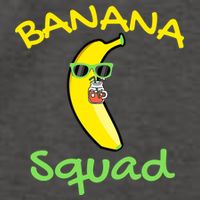 Banana Squad Food Summer Vacation Matching Fruit Lover Party Vector Backpack