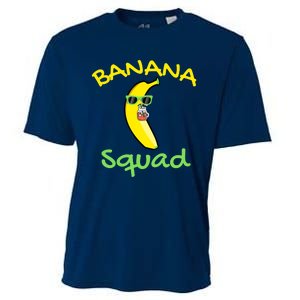 Banana Squad Food Summer Vacation Matching Fruit Lover Party Cooling Performance Crew T-Shirt