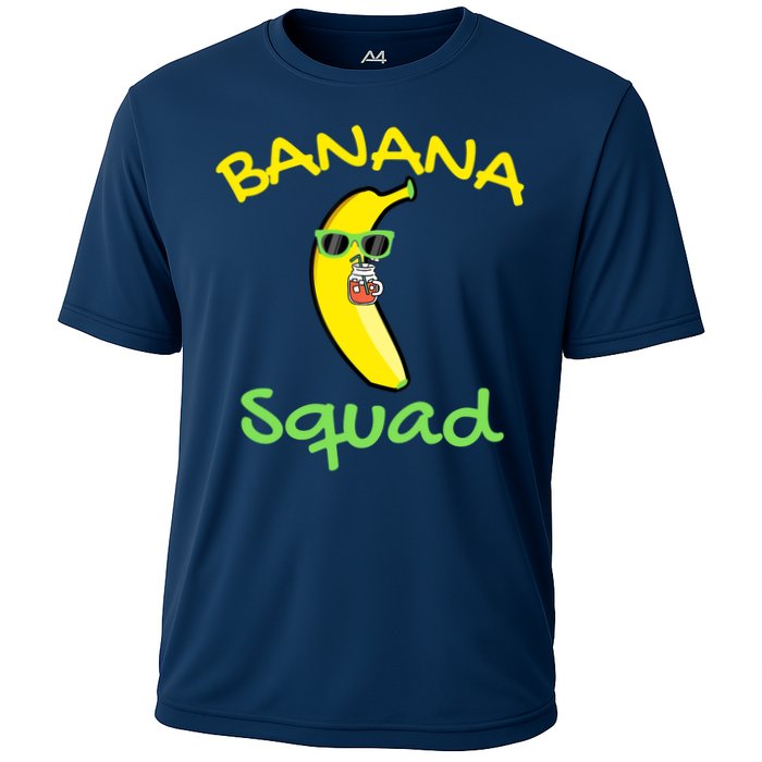 Banana Squad Food Summer Vacation Matching Fruit Lover Party Cooling Performance Crew T-Shirt