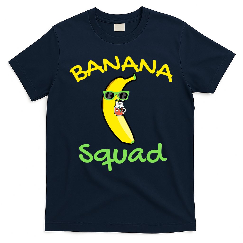 Banana Squad Food Summer Vacation Matching Fruit Lover Party T-Shirt