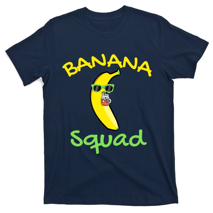 Banana Squad Food Summer Vacation Matching Fruit Lover Party T-Shirt