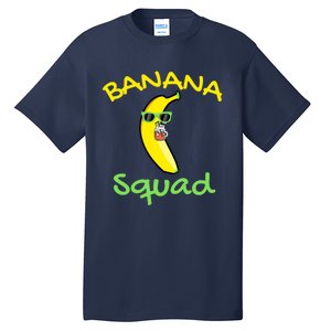 Banana Squad Food Summer Vacation Matching Fruit Lover Party Tall T-Shirt