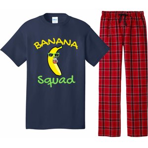 Banana Squad Food Summer Vacation Matching Fruit Lover Party Pajama Set