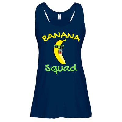 Banana Squad Food Summer Vacation Matching Fruit Lover Party Ladies Essential Flowy Tank