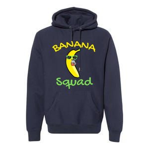 Banana Squad Food Summer Vacation Matching Fruit Lover Party Premium Hoodie