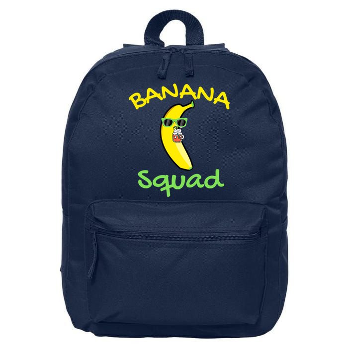 Banana Squad Food Summer Vacation Matching Fruit Lover Party 16 in Basic Backpack