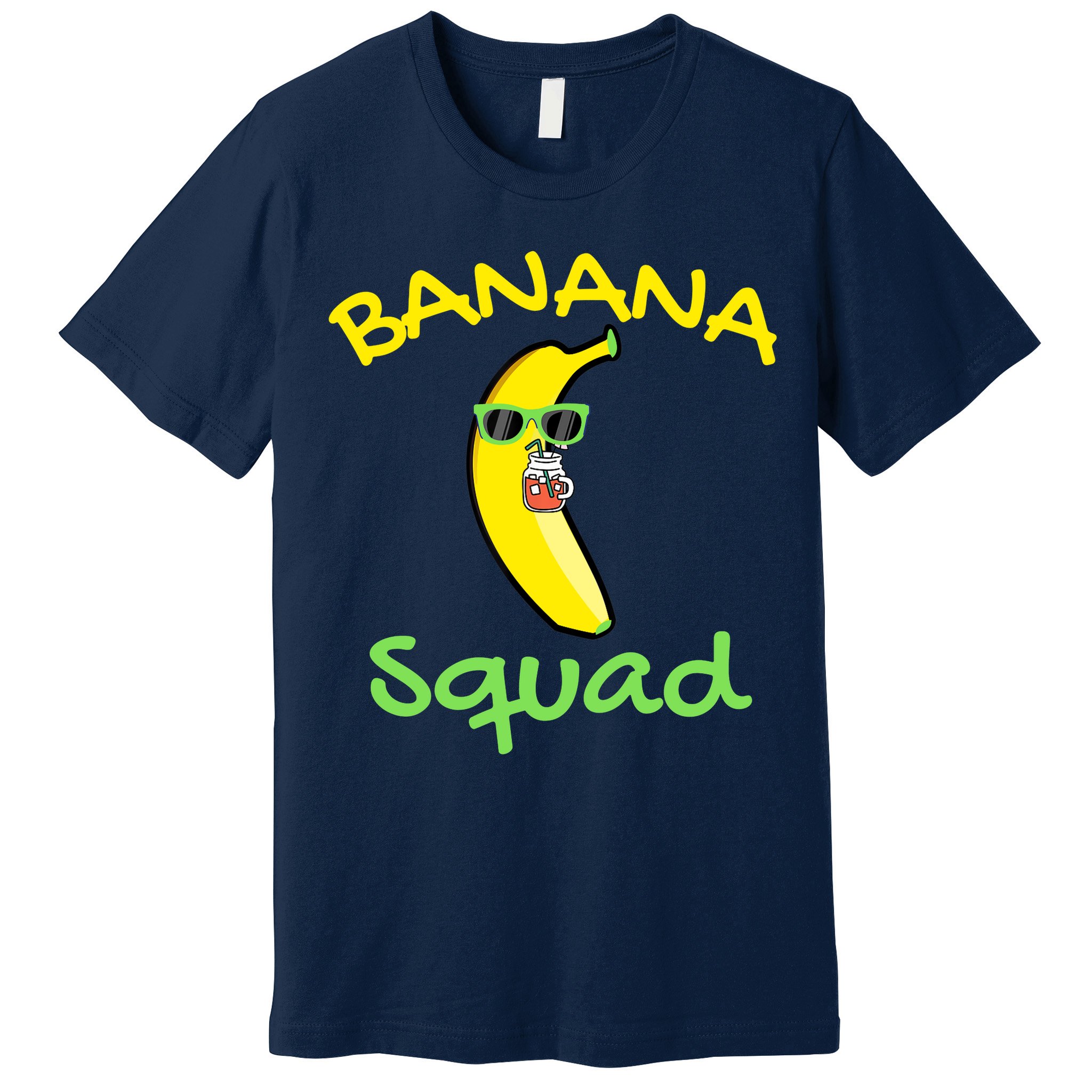 Banana Squad Food Summer Vacation Matching Fruit Lover Party Premium T-Shirt