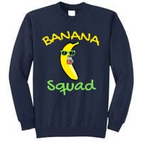 Banana Squad Food Summer Vacation Matching Fruit Lover Party Tall Sweatshirt