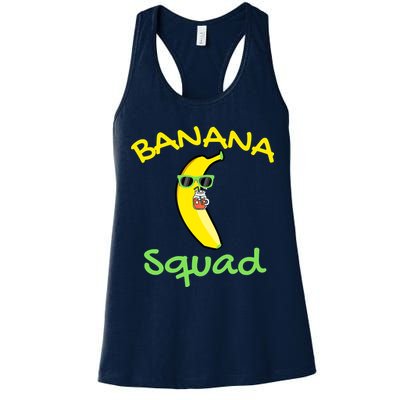 Banana Squad Food Summer Vacation Matching Fruit Lover Party Womens Tank Top
