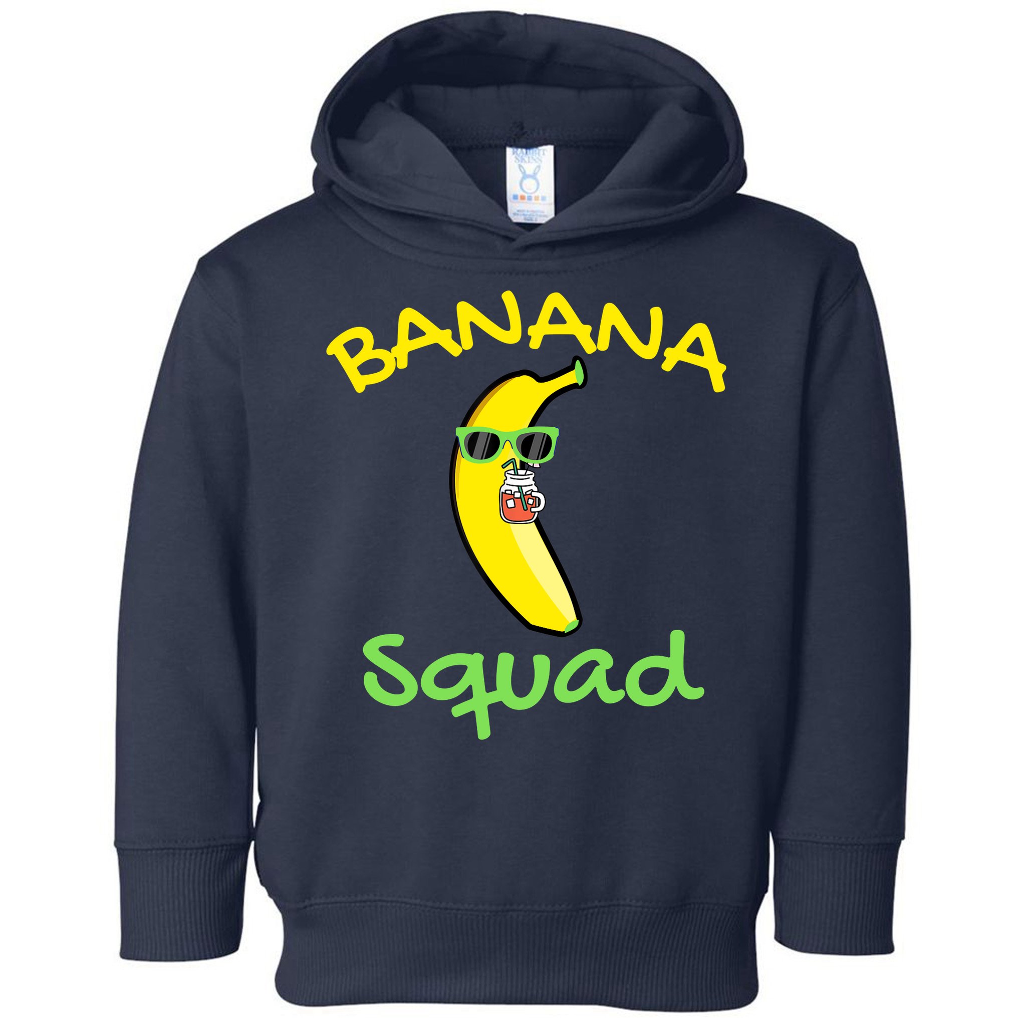 Banana Squad Food Summer Vacation Matching Fruit Lover Party Toddler Hoodie