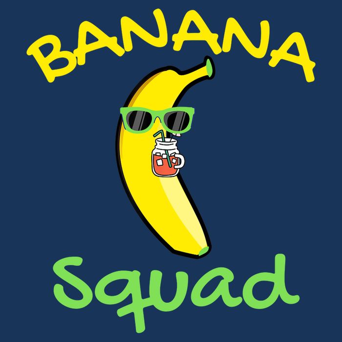 Banana Squad Food Summer Vacation Matching Fruit Lover Party Visor