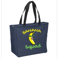 Banana Squad Food Summer Vacation Matching Fruit Lover Party Zip Tote Bag