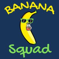 Banana Squad Food Summer Vacation Matching Fruit Lover Party Zip Tote Bag