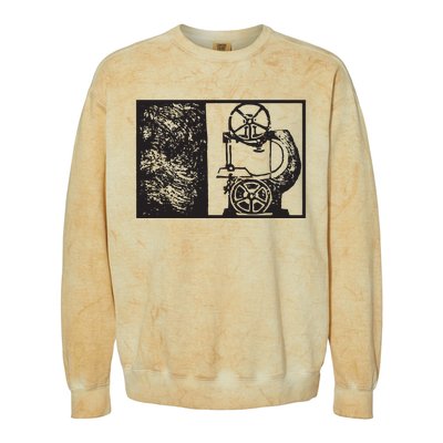 Bandsaw Shirts For Woodworkers And Woodworking Enthusiasts Colorblast Crewneck Sweatshirt