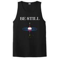 Be Still Fishing Meditational Psalms 46 Inspiration PosiCharge Competitor Tank