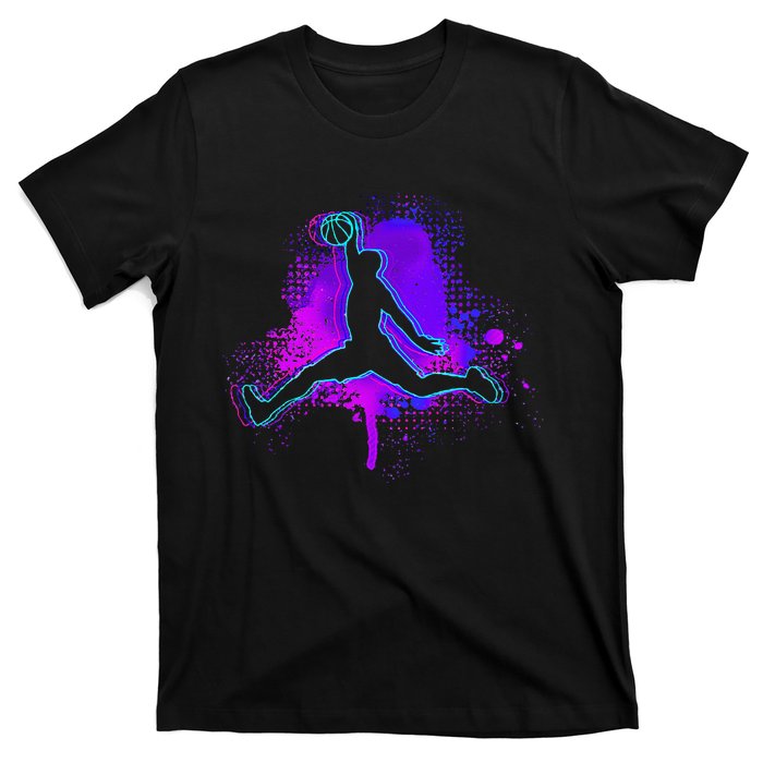 Basketball Sports Fan Player Slam Dunk T-Shirt