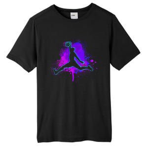 Basketball Sports Fan Player Slam Dunk Tall Fusion ChromaSoft Performance T-Shirt