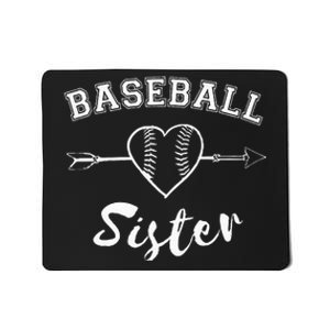 Baseball Sister Family Mousepad