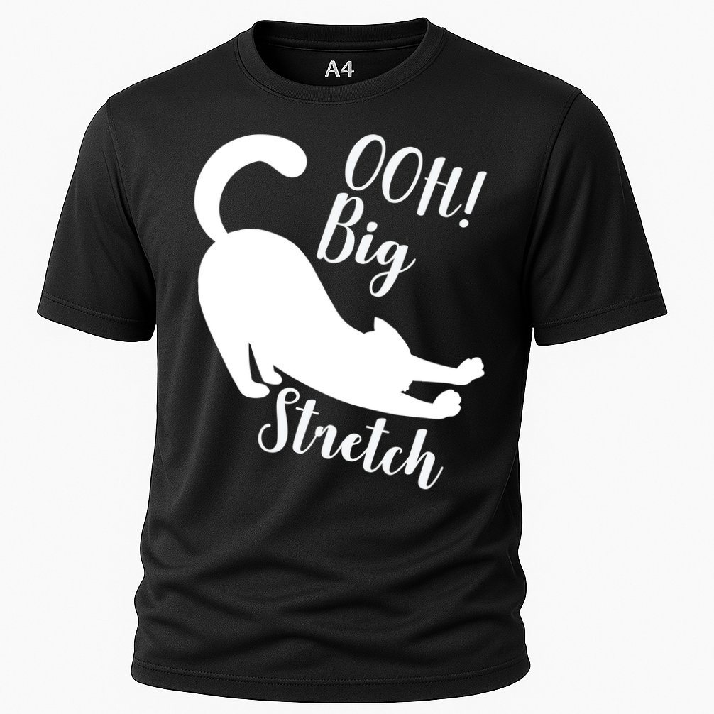 Big Stretch Funny Cat Lover Performance Shirt