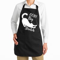 Big Stretch Funny Cat Lover Apron