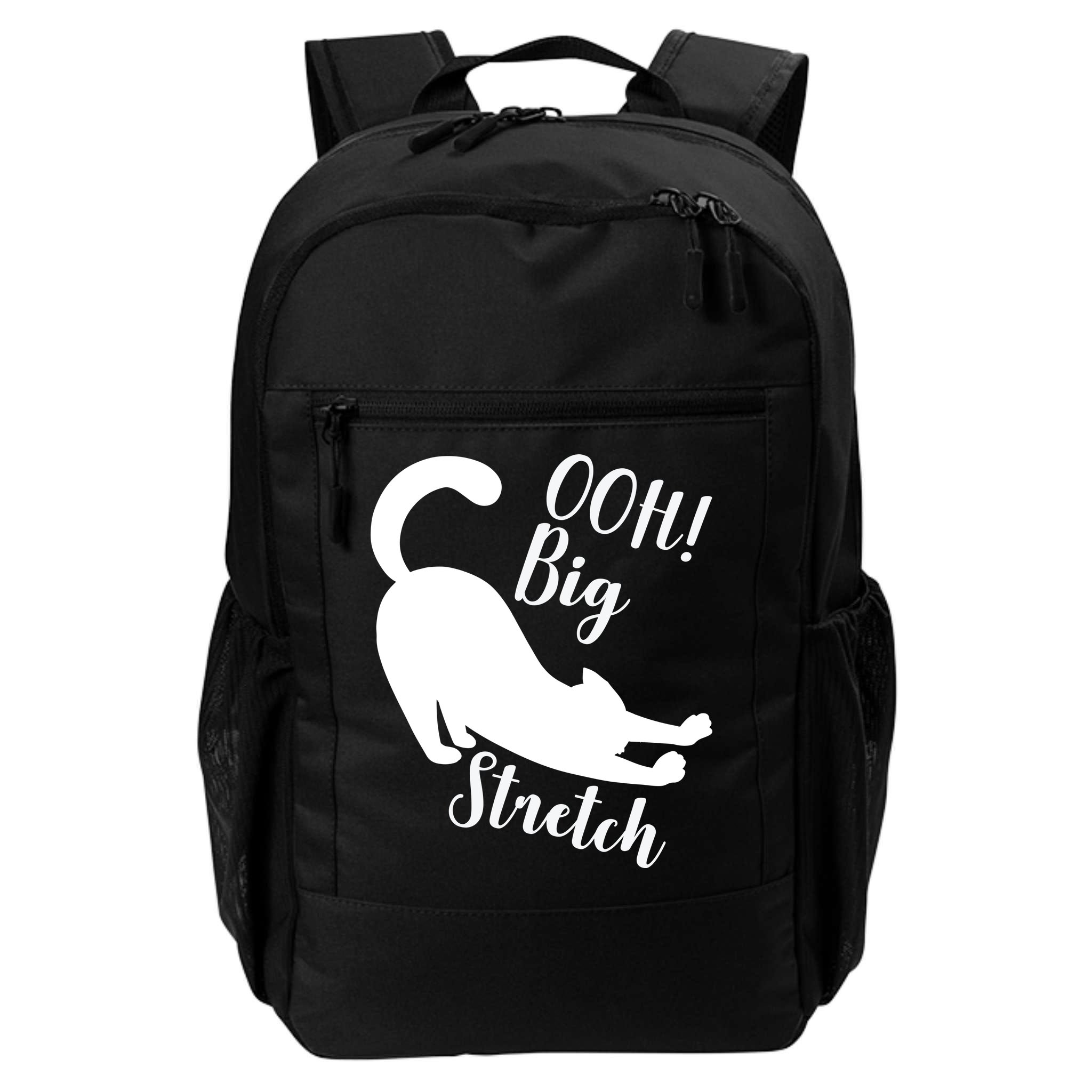 Big Stretch Funny Cat Lover Backpack