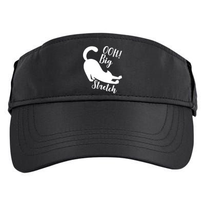 Big Stretch Funny Cat Lover Adult Drive Performance Visor