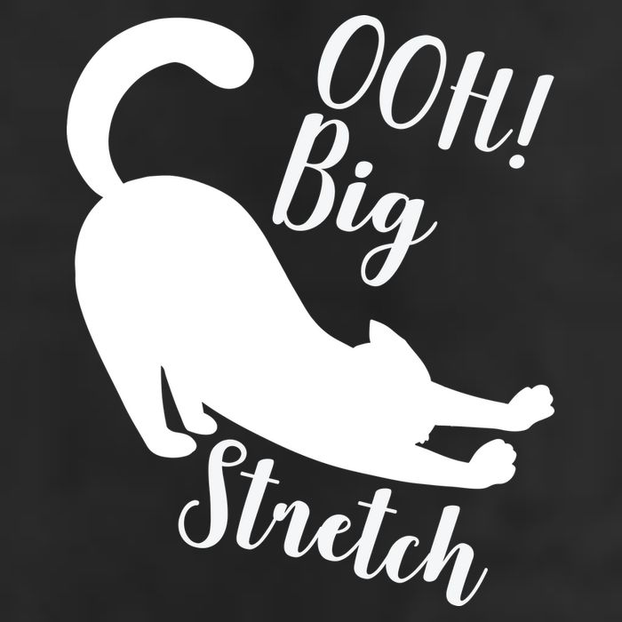 Big Stretch Funny Cat Lover Golf Towel