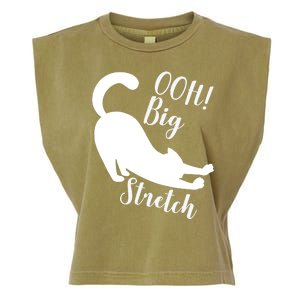 Big Stretch Funny Cat Lover Garment-Dyed Women's Muscle Tee