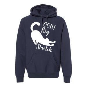 Big Stretch Funny Cat Lover Premium Hoodie