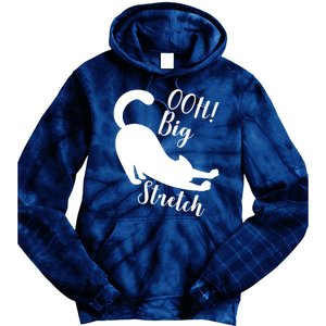 Big Stretch Funny Cat Lover Tie Dye Hoodie