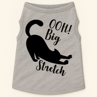 Big Stretch Funny Cat Lover Doggie Tank
