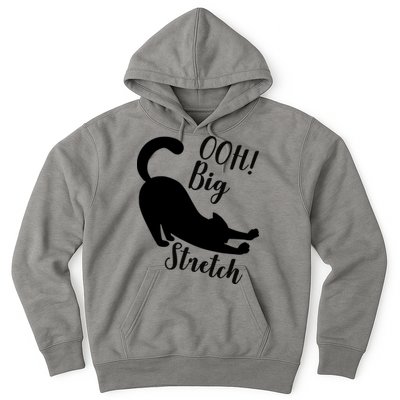 Big Stretch Funny Cat Lover Hoodie