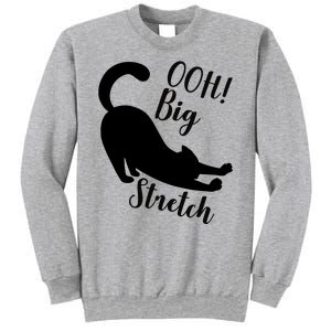 Big Stretch Funny Cat Lover Sweatshirt