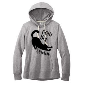 Big Stretch Funny Cat Lover Women's Fleece Hoodie