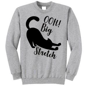 Big Stretch Funny Cat Lover Tall Sweatshirt